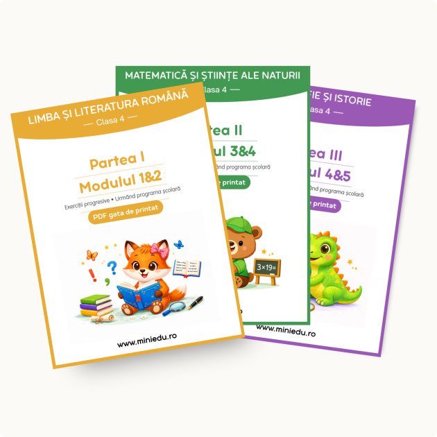 PACHET COMPLET CLASA IV